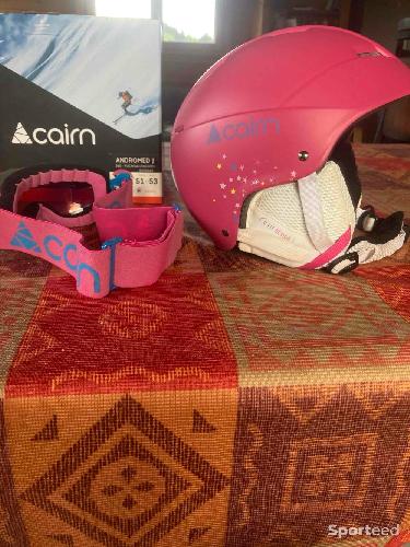 Ski alpin - Casque + masque ski  - photo 4