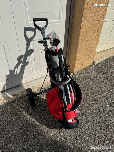 Golf - Set de Club de Golf junior et chariot (caddy) - photo 6