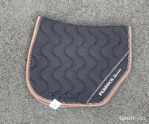 Equitation - tapis paddock sport neuf noir et marron - photo 4