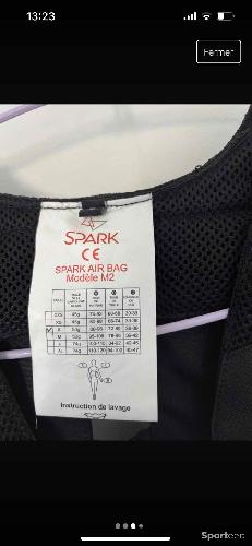 Equitation - Airbag Spark taille S - photo 4