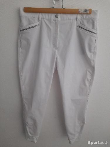 Equitation - Pantalon equitheme blanc taille 44 - photo 6