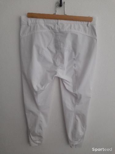 Equitation - Pantalon equitheme blanc taille 44 - photo 6