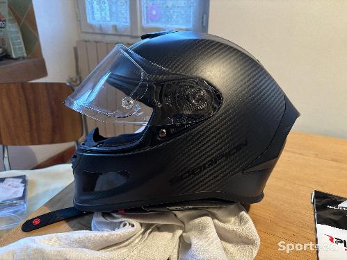 Moto route - Casque Scorpion Exo R1 Carbon Air - photo 6