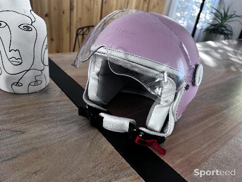 Moto route - Casque scooter rose T 53/54cm - photo 6