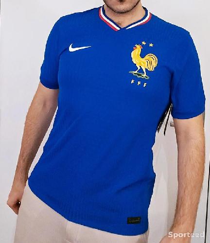 Football - Maillot domicile bleu de l’Equipe de France Dry Fit - photo 6