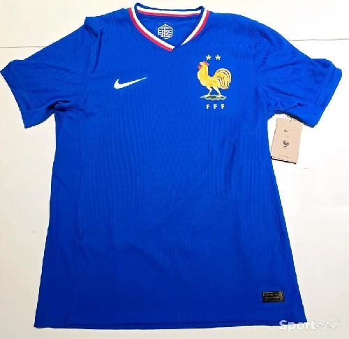 Football - Maillot domicile bleu de l’Equipe de France Dry Fit - photo 6