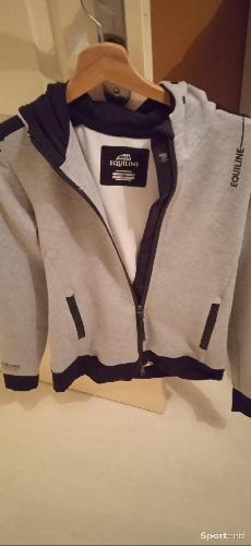 Gilet equiline taille M gris a