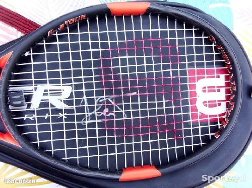 Tennis - Raquette tennis Wilson Hammer Tour Carbon Matrix et sa housse - photo 5