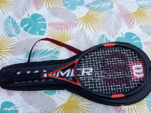 Tennis - Raquette tennis Wilson Hammer Tour Carbon Matrix et sa housse - photo 5