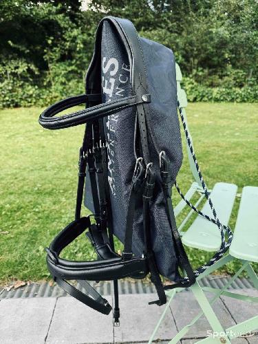 Equitation - Bride Antares noir taille 1 - photo 6