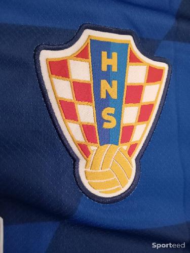 Football - Maillot Croatie bleu  - photo 6