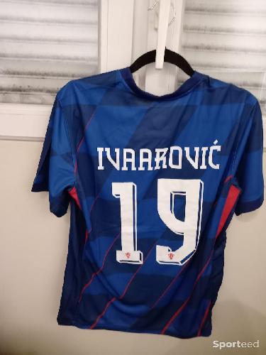 Football - Maillot Croatie bleu  - photo 6