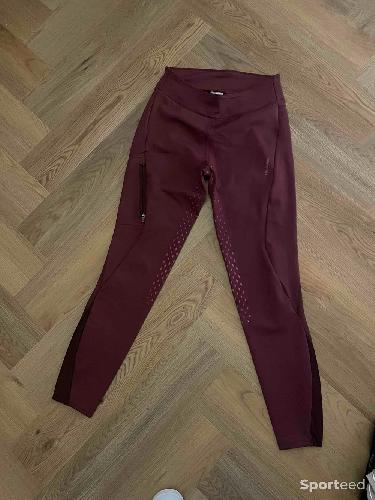 Equitation - Legging fouganza bordeaux  - photo 3