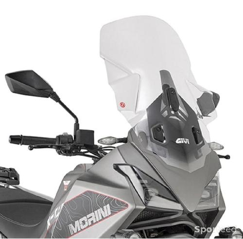 Bulle haute moto