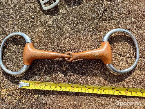 Mors en cuivre pour cheval