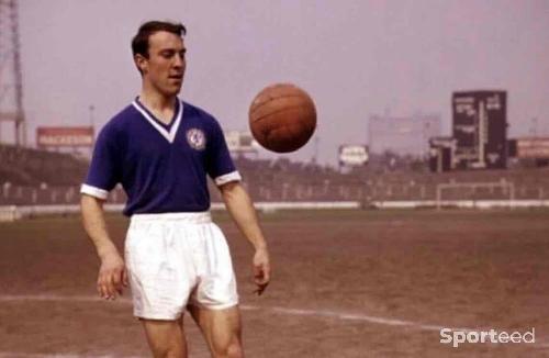 Football - Maillot Vintage Chelsea 1960 Bleu - photo 4