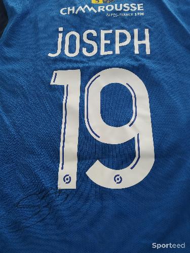 Football - Maillot Porté/Signé/Certifié par Lenny Joseph - Grenoble Foot 38 - photo 6