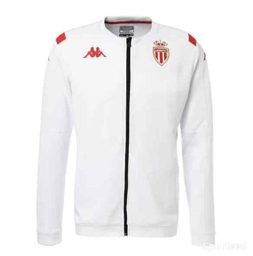 Veste Football Kappa AS Monaco Blanche