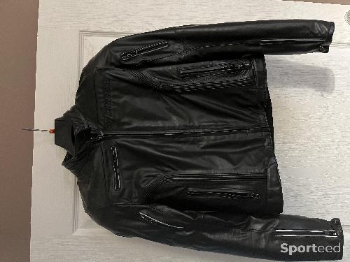 Moto route - Manteau cuir Dainese  - photo 6