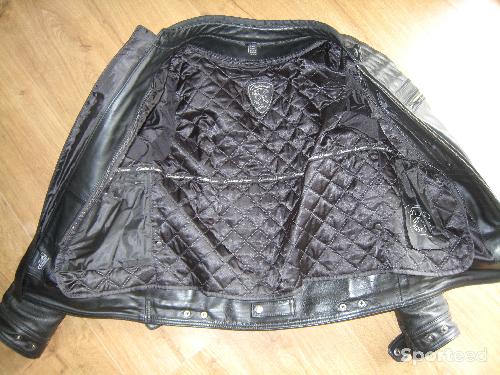 Moto route - BLOUSON CUIR  - photo 6