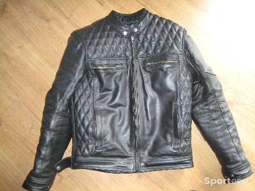 Moto route - BLOUSON CUIR  - photo 6