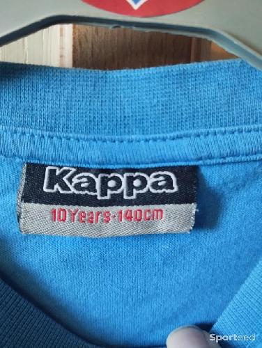 Sportswear - Neuf t-shirt manches courtes Kappa taille 10 ans  - photo 6