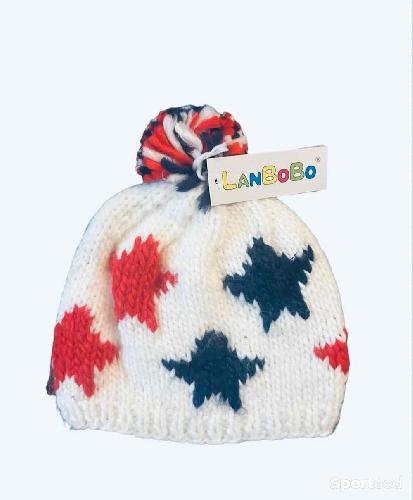 Sportswear - Bonnet Pompon Etoile Lanbobo enfant - photo 3