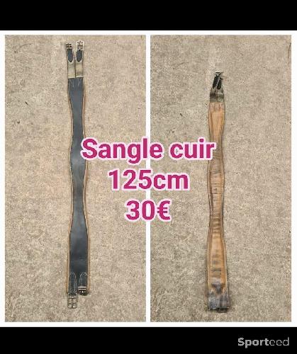 Sangle cuir 125 cm