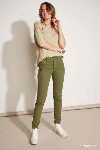 Sportswear - Pantalon 5 poches Pako Litto Kaki Jeans Femme - photo 3