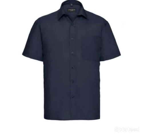 Chemise de travail Scuders homme bleu marine