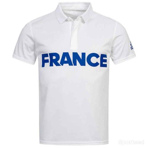 Football - Polo Adidas France Blanc - photo 5