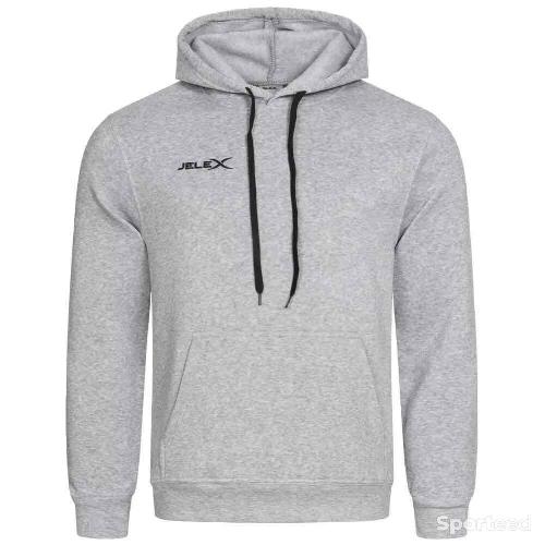 Sportswear -  Sweat Capuche Homme Jelex Gris - photo 4