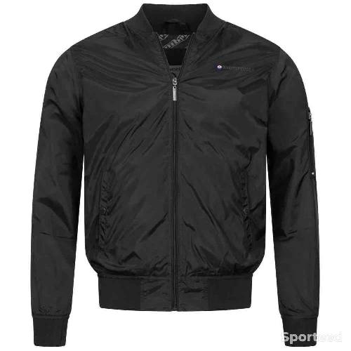 Sportswear - Veste bombers Lambretta Lightweight Noir - photo 5