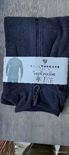 Fitness / Cardio training - VESTE POLAIRE BILL TORNADE NOIRE L - photo 6