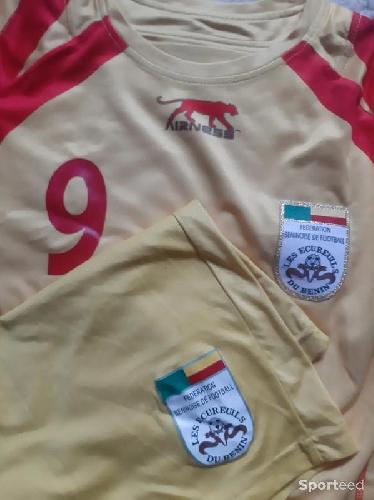 Football - Maillot + Short du Bénin porté - photo 5