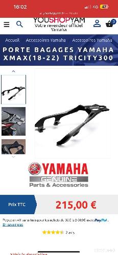 Moto route - Kit top case Yamaha tricity 300/ xmax 300 - photo 5