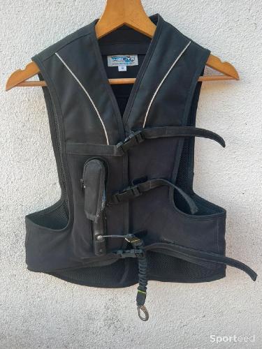 Equitation - Gilet airbag equithème taille s enfant - photo 5