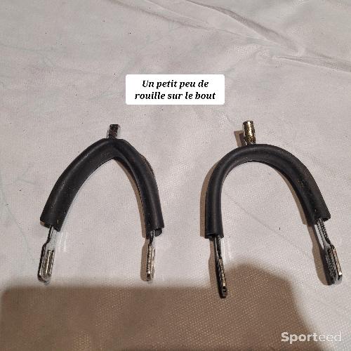 Eperon avec protection noir