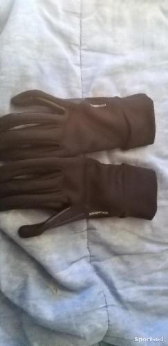 Equitation - Gants chauds d'équitation  femme 100 warm noir - photo 3