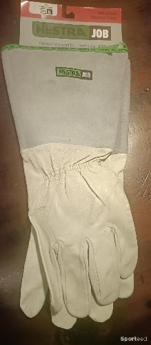 gants Hestra Sun, NoirEcru, taille 11, neuf avec étiquette