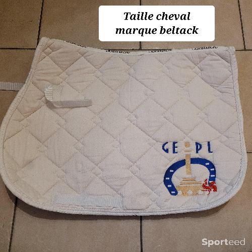 Equitation - Tapis blanc taille cheval GEPL - photo 4