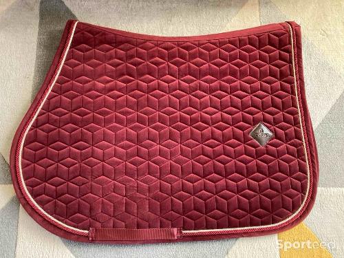 Equitation - Tapis Kentucky velvet bordeaux cso full  - photo 5