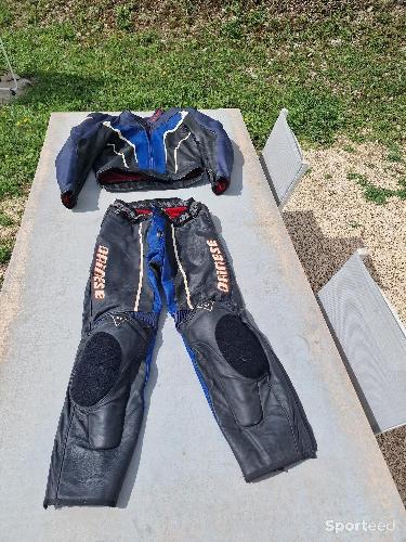 Tenue moto et piste