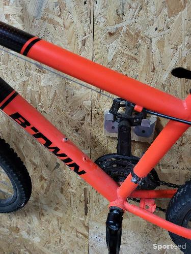 Vélo tout terrain - VTT - VTT ENFANT ROCKRIDER 500 24 POUCES 9-12 ANS orange - photo 6