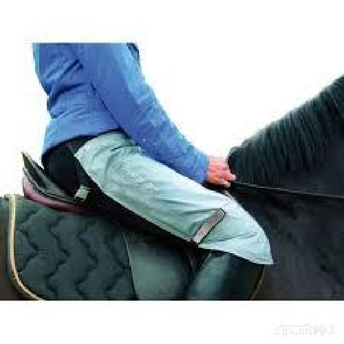 Equitation - Protège-cuisses imperméable Rainlegs gris - 1 M et 1 L - photo 6