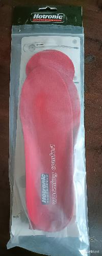 Hotronic Semi Custom Heat Ready insoles, couleur rouge, taille 23.5-24.5, neuf avec étiquette,