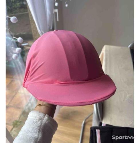 Toque cross bombe rose