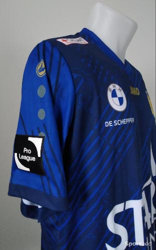 Football - Maillot Match Issued et signé par Erdon Daci du SK Beveren avec certificat - photo 6