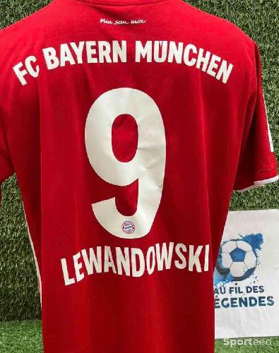 Football - Maillot lewandowski Bayern Munich  - photo 6