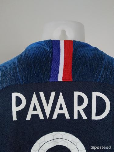 Football - Maillot Benjamin Pavard - Équipe de France Coupe du Monde 2018 - photo 6